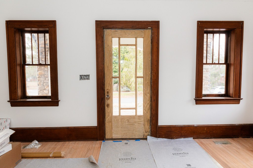historic home door and windows Thurman Diethelm Construction